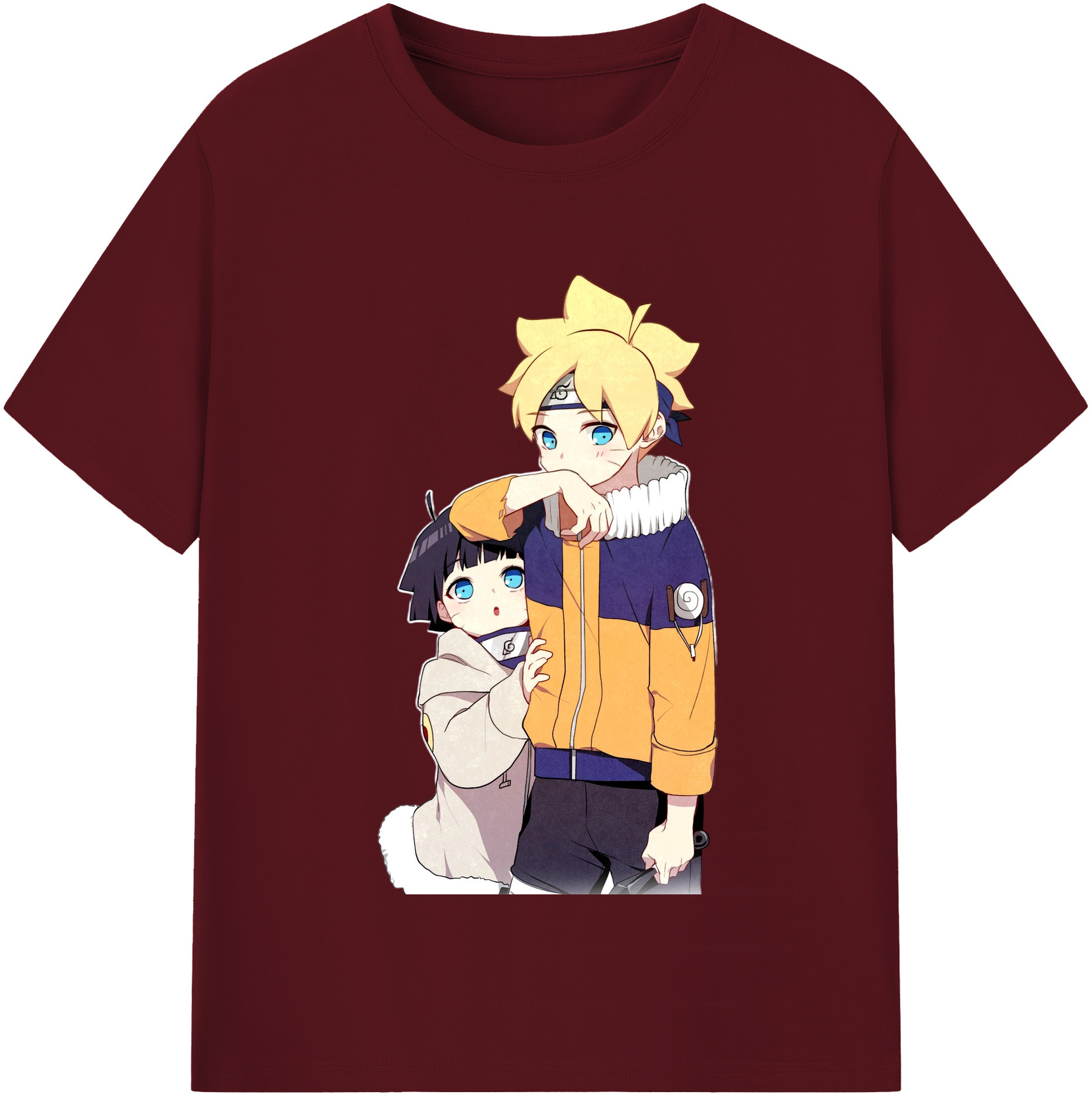 （画像用） NARUTO -ナルト- うずまき ボルト Uzumaki Boruto 綿100％半袖Tシャツ（フロントプリント）